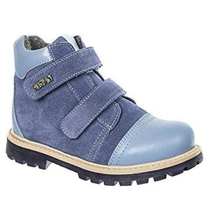 Twiki TW-405-4 Orthopedic Boots Autumn Winter Outdoor Shoes Two Fasteners Tractor Outsole Baby Toddler Kids Boys Girls