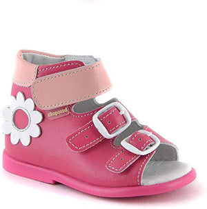 Sandals 15-104-9 First Step for Boys and Girls Genuine Leather - High Sole