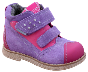 Orthopedic Boots Twiki TW-406-2 Autumn Winter Outdoor Shoes Two Fasteners Baby Toddler Kids Boys Girls